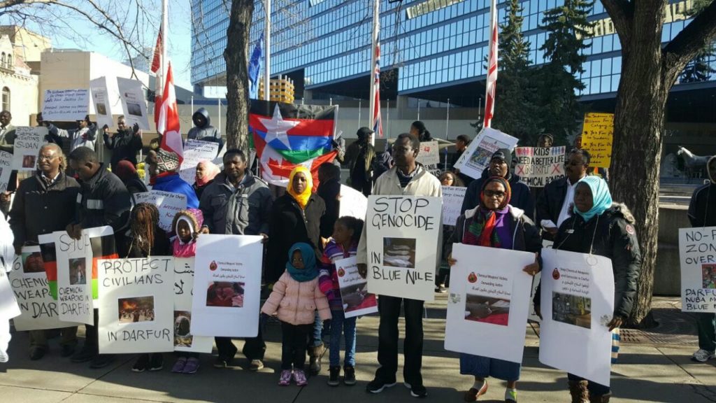 الحملة الإنسانية لوقف الأسلحة الكيماوية والإبادة الجماعية بدارفور بيان رقم ( 5 )