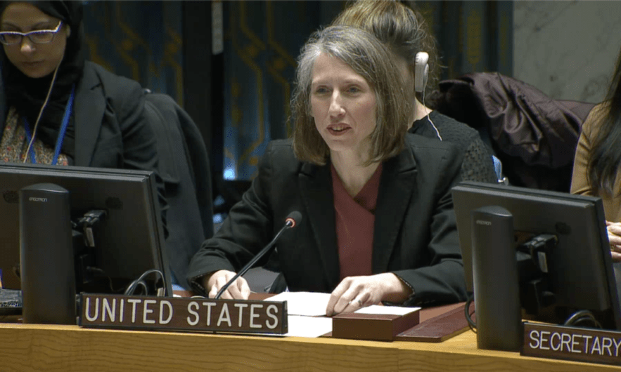 نائب الممثل الدائم بالإنابة لبعثة الولايات المتحدة لدى الأمم المتحدة شيريث نورمان