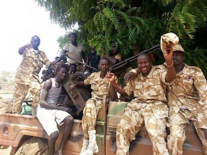 مقاتلين من حركة تحرير السودان