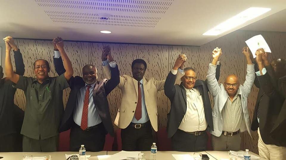 إجتماع لقادة الجبهة الثورية السودانية . 28 يوليو 2018