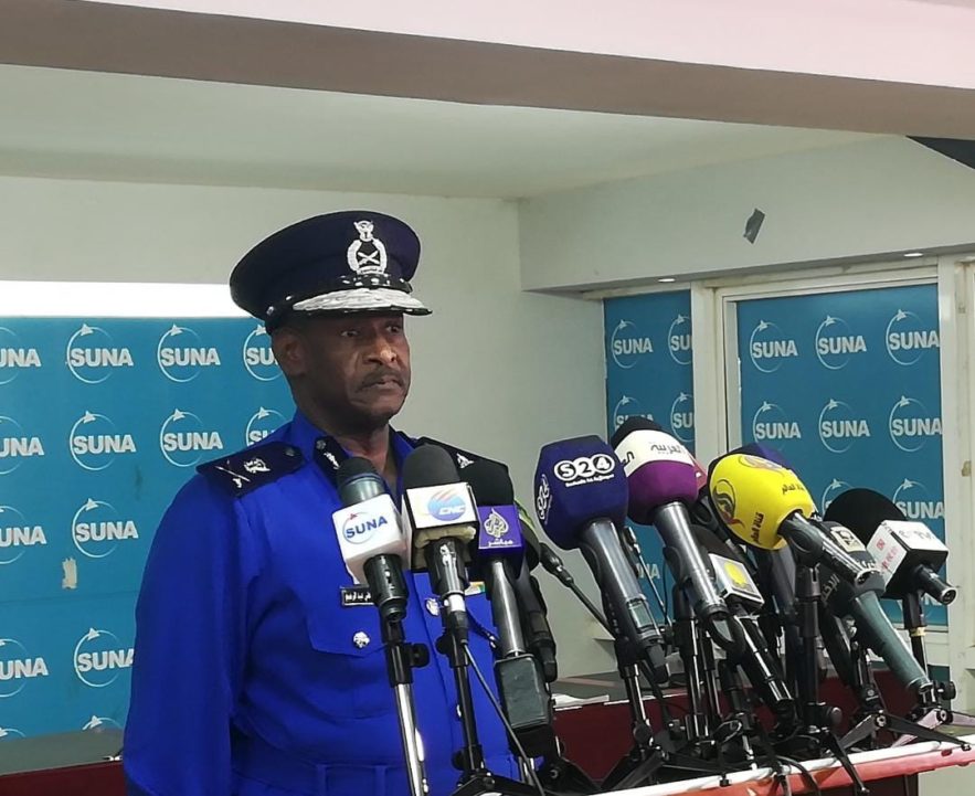 هاشم علي عبد الرحيم الناطق الرسمي باسم الشرطة السودانية