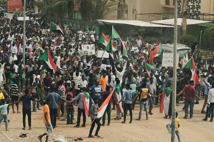 تظاهرات في العاصمة السودانية الخرطوم
