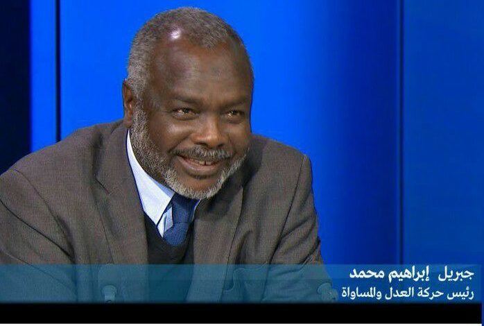 رئيس حركة العدل والمساواة السودانية د.جبريل إبراهيم . صورة ل(فرانس 24)