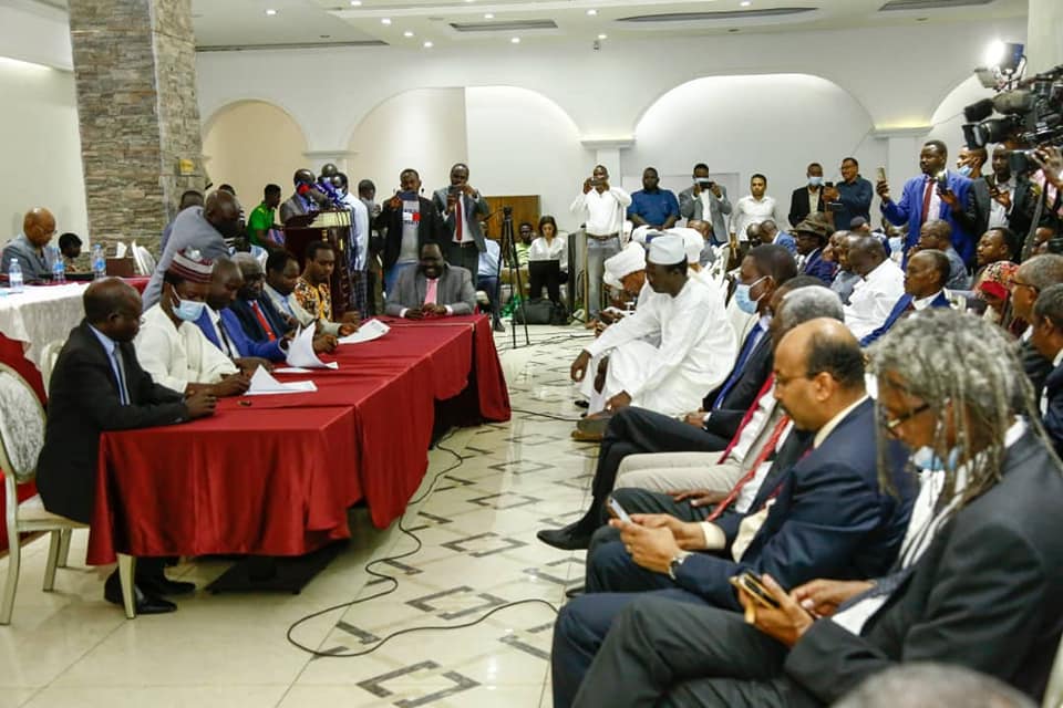 توقيع برتكولات بشأن السلام في السودان بين الحكومة الانتقالية والجبهة الثورية / مسار دارفور في جوبا