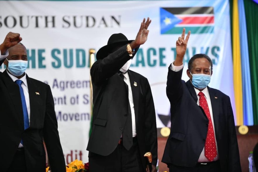 توقيع اتفاق السلام فى جوبا عاصمة جنوب السودان