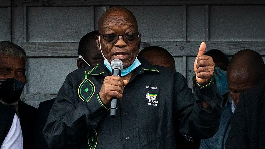 رئيس جنوب أفريقيا السابق جاكوب زوما